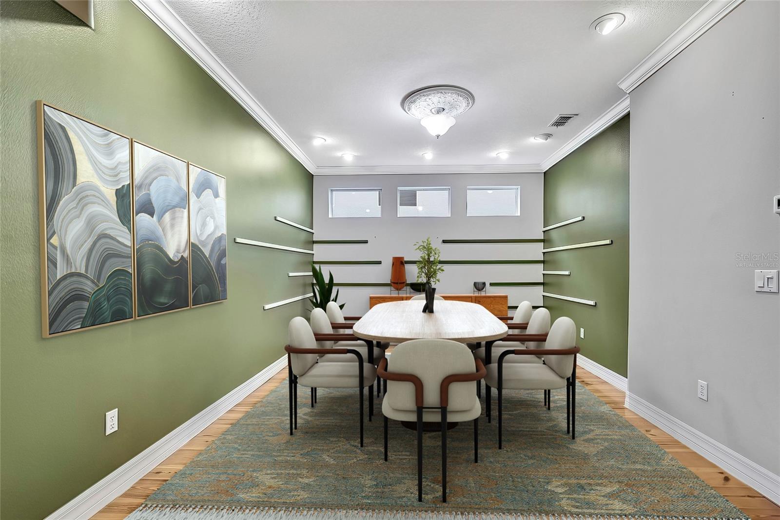 Dining Room - Photo Virtually Staged