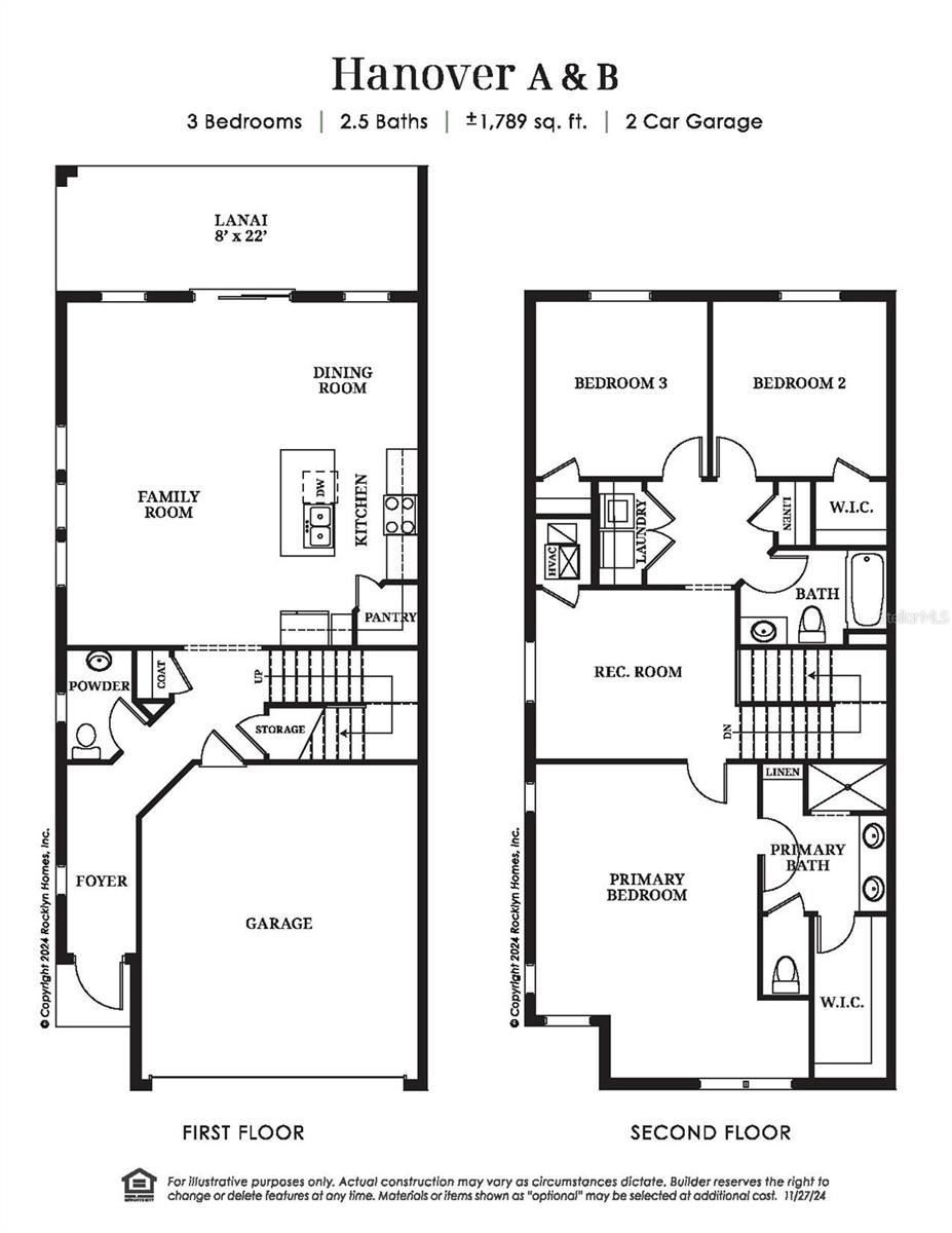 Hanover A & B Layout