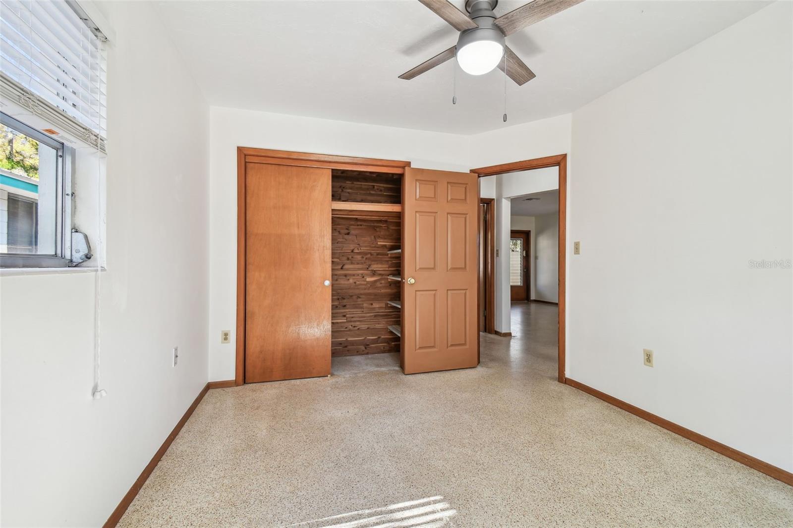 Bedroom 1 - Cedar lined closets