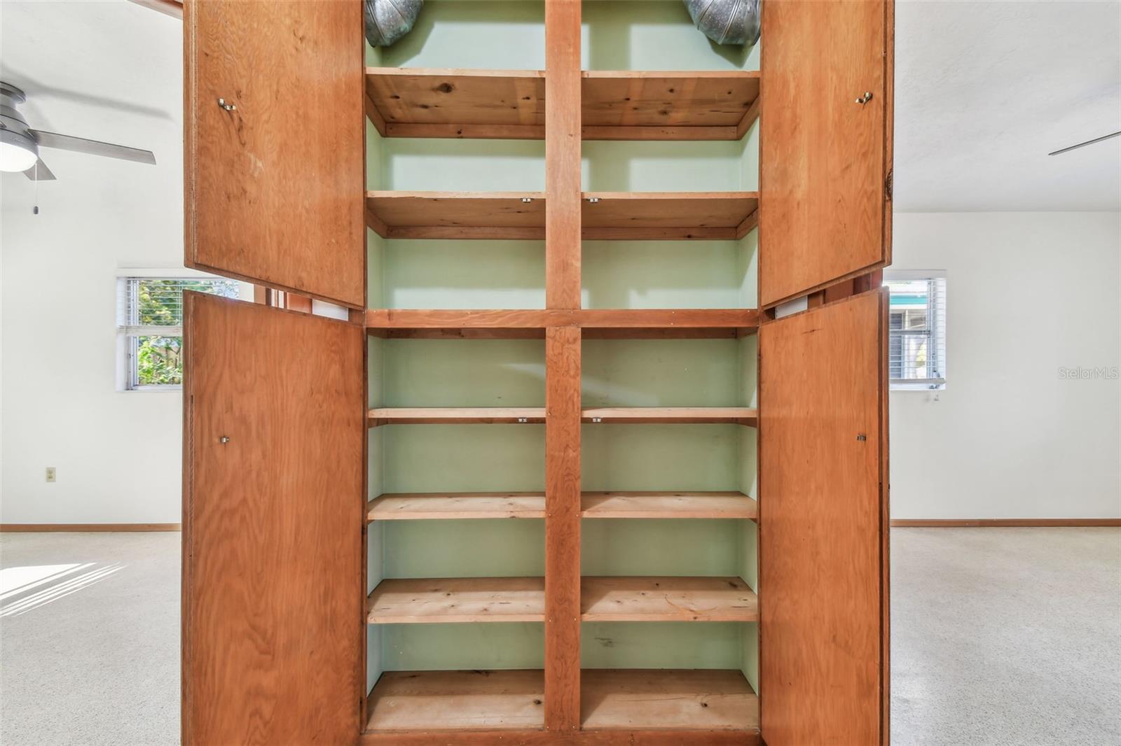 Hall linen/storage closet