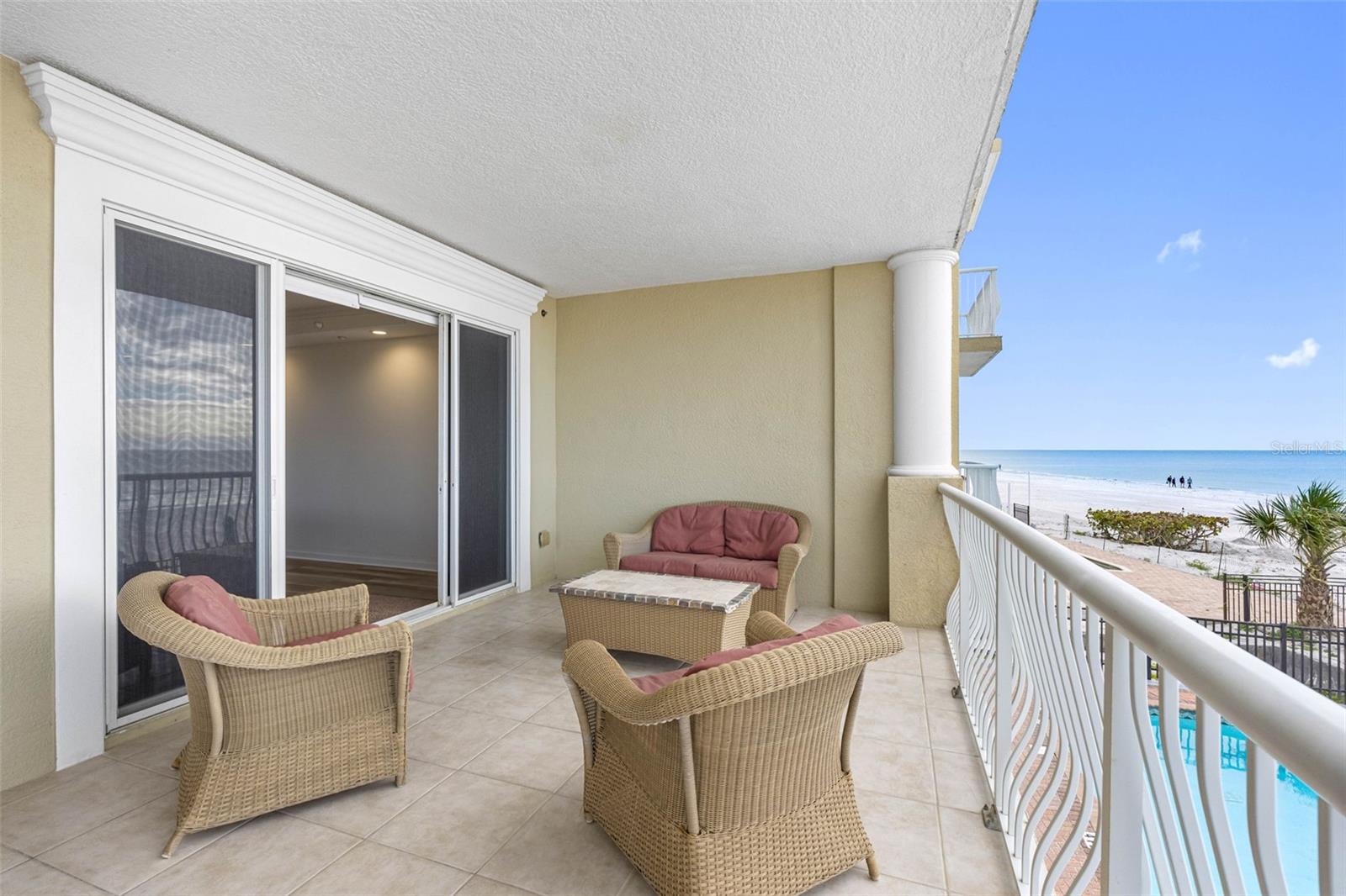 ..Shor from Direct Gulf Front Balcony - Long Range Gulf Views - 365 Year Round Sunsets. Welcome to Indian Shores Florida.