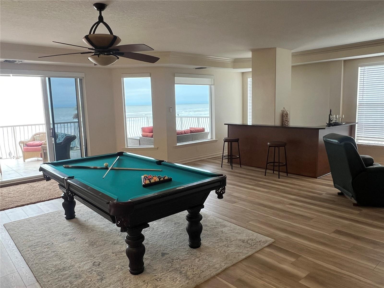 .. Lounging Area Looking Toward Kitchen.  Room Size of Kitchen ( 17' x 12'  ) Perfectly Compliments Great Room.