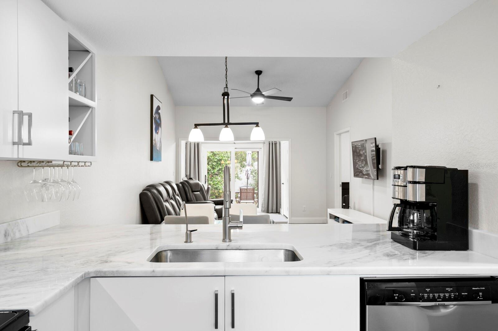 You'll love the gorgeous granite countertops