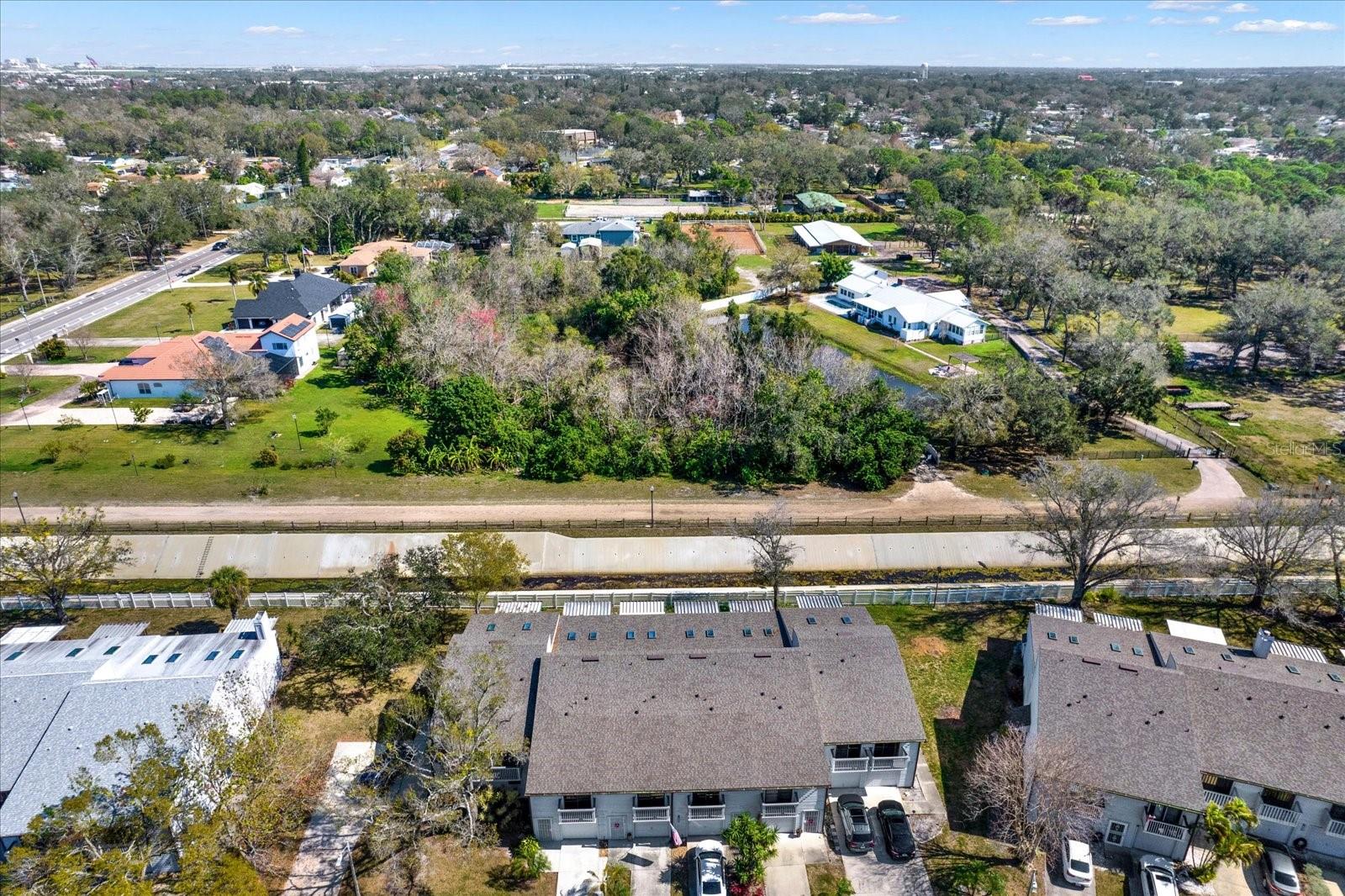 Horse walking trail behind your condo