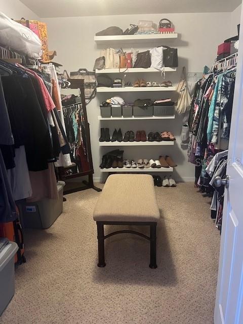 Large walk in closet