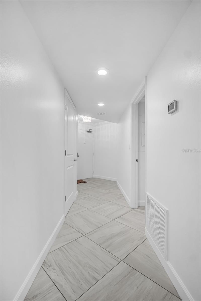 Entry hallway