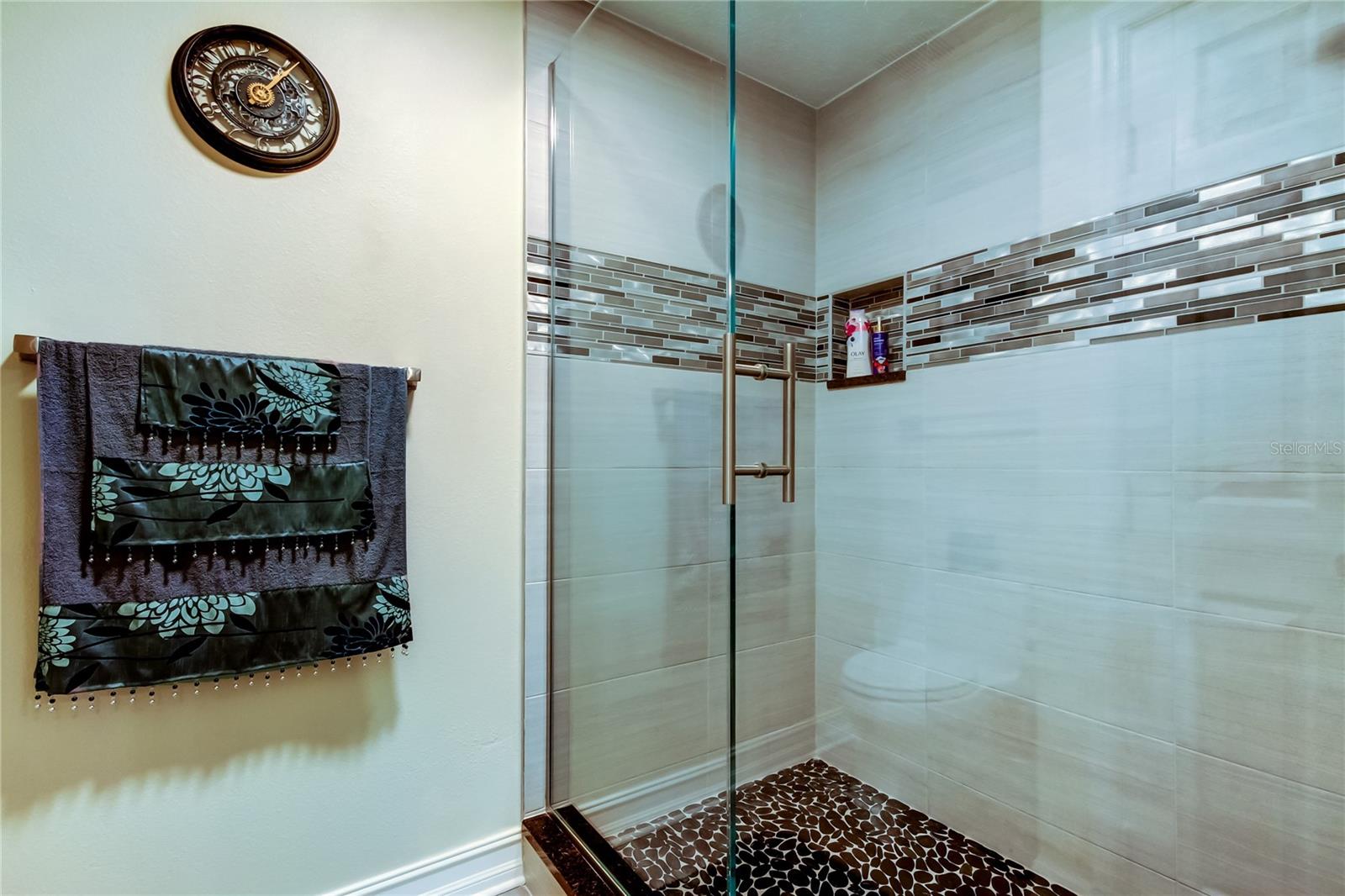 57. LOVE THIS Shower Renovation! Stunning! (3.7' x 4.10') - Notice the Niche for Shampoo & Soap!