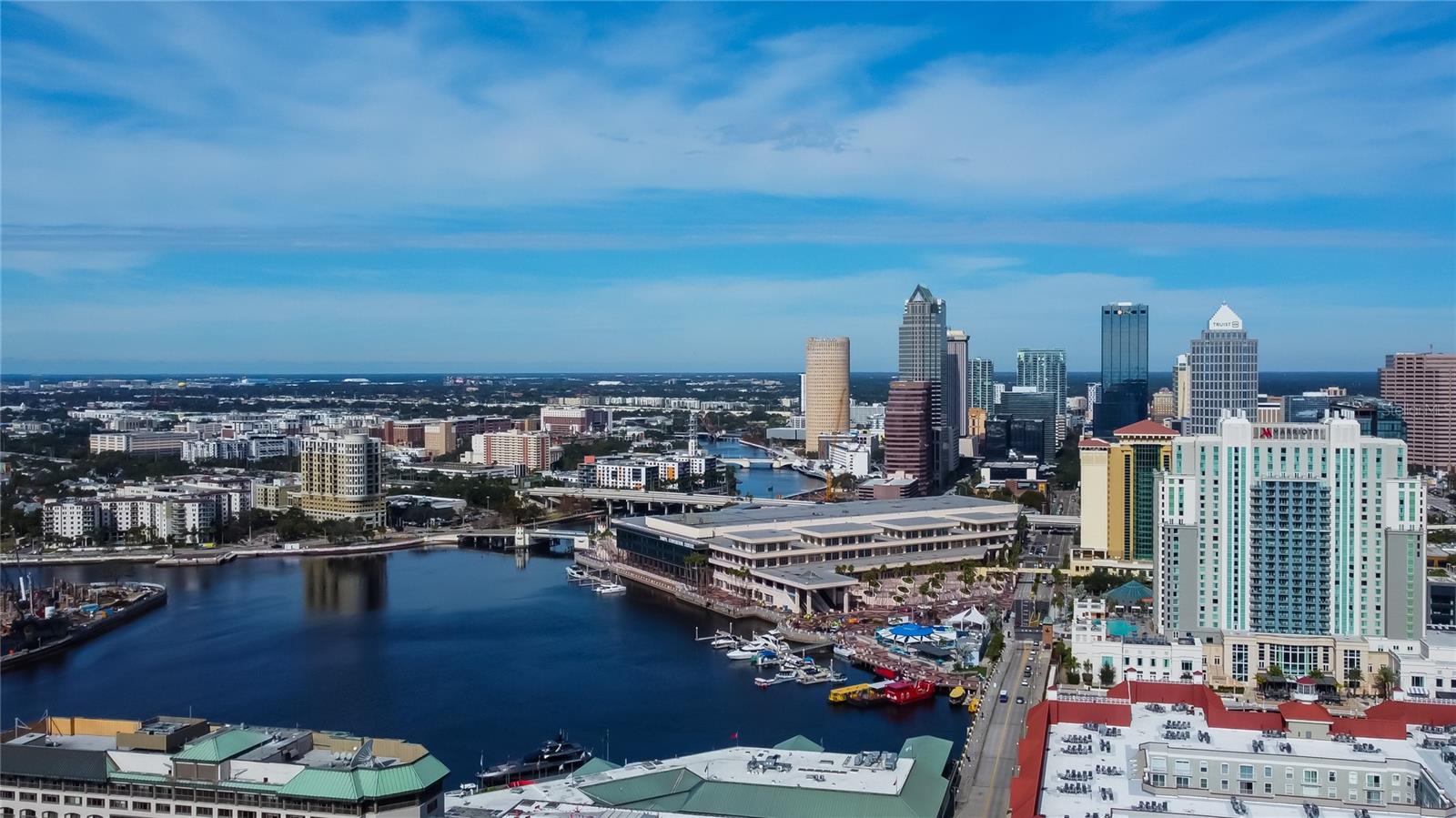 Aerials of City of Tampa, Harbour Island, Davis Island, Canals/Waterways, Port of Tampa, Channelside District, Aquarium, Sparkmans Wharf, Ybor City.. & SO MUCH MORE!