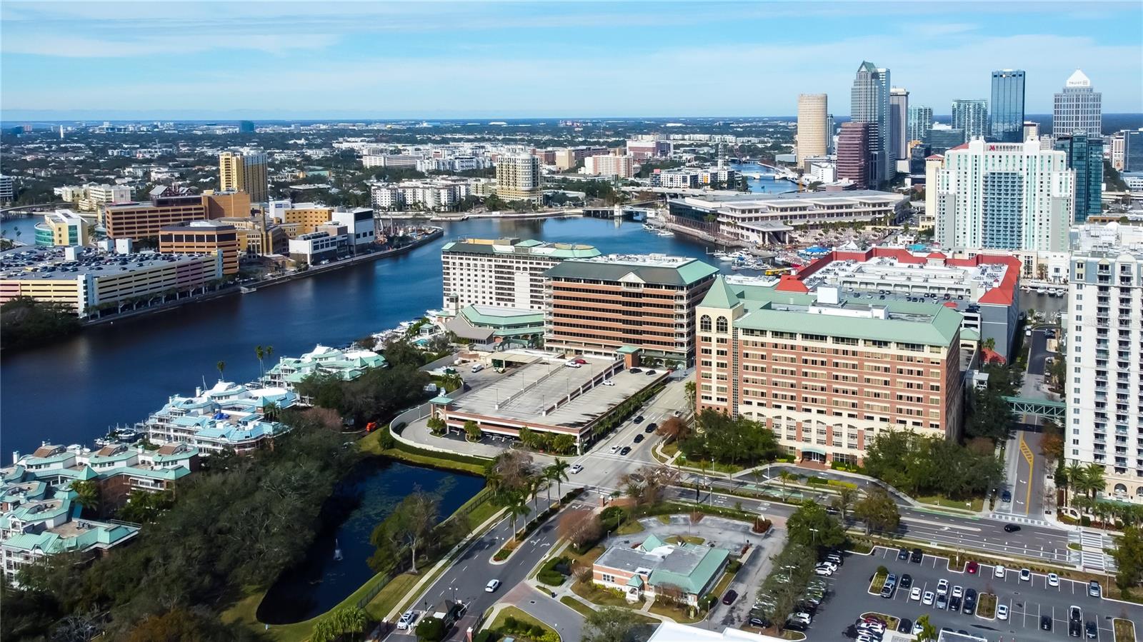 Aerials of City of Tampa, Harbour Island, Davis Island, Canals/Waterways, Port of Tampa, Channelside District, Aquarium, Sparkmans Wharf, Ybor City.. & SO MUCH MORE!