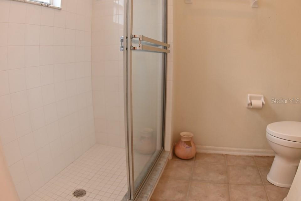 TILED SHOWER STALL