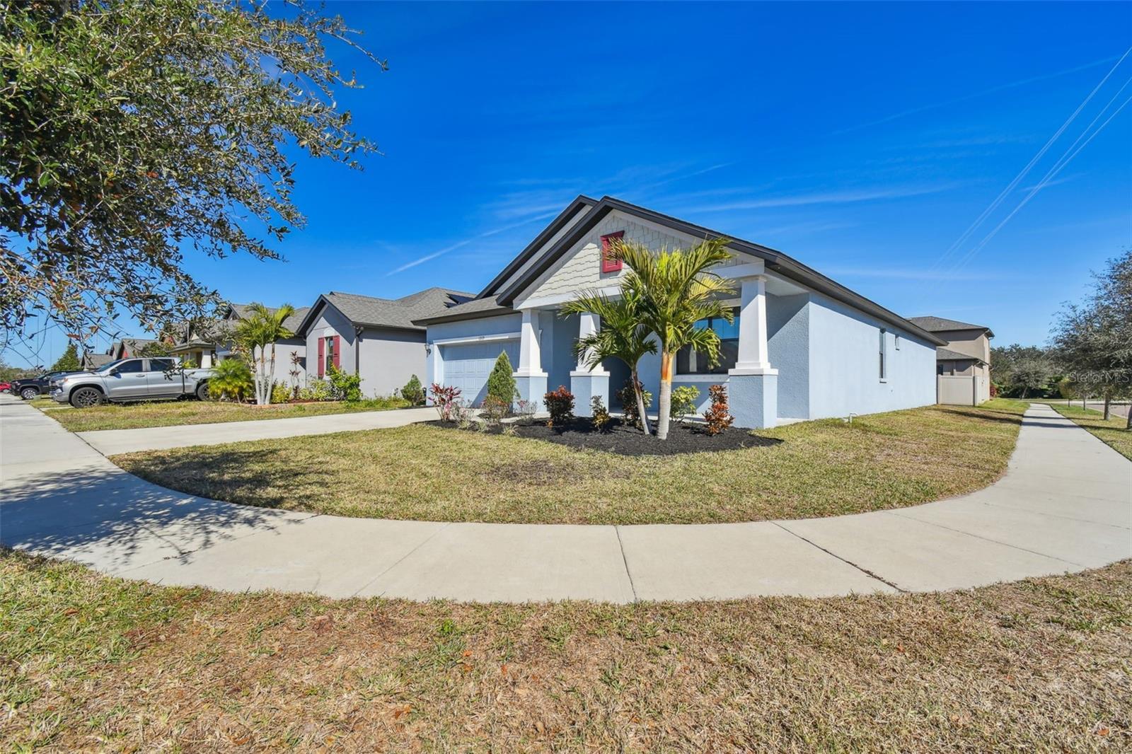 Street view of the home.