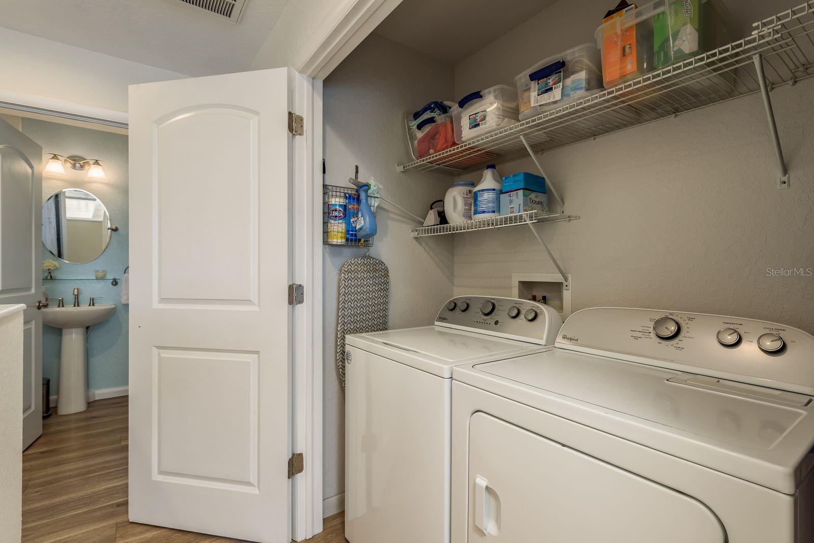 Interior Laundry on second floor