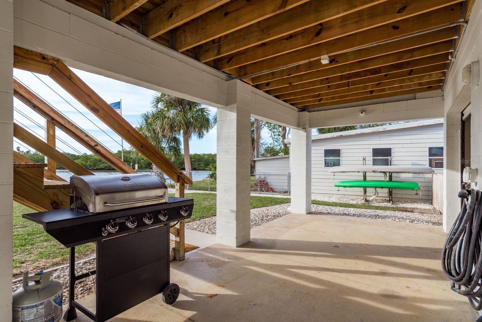 Grill your steaks and watch the fish jump all at the same time