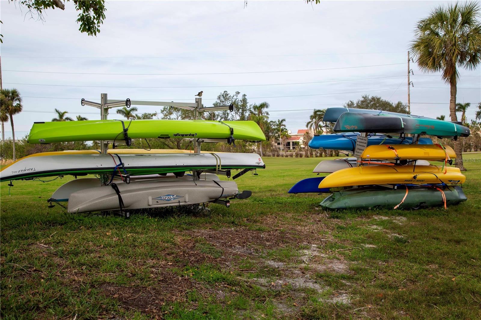 Plenty of Kayak Storage