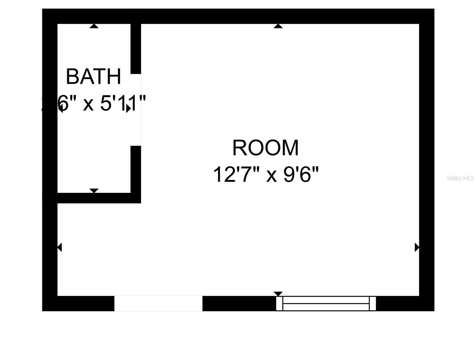 Casita Floorplan 10x20  Sq ft total