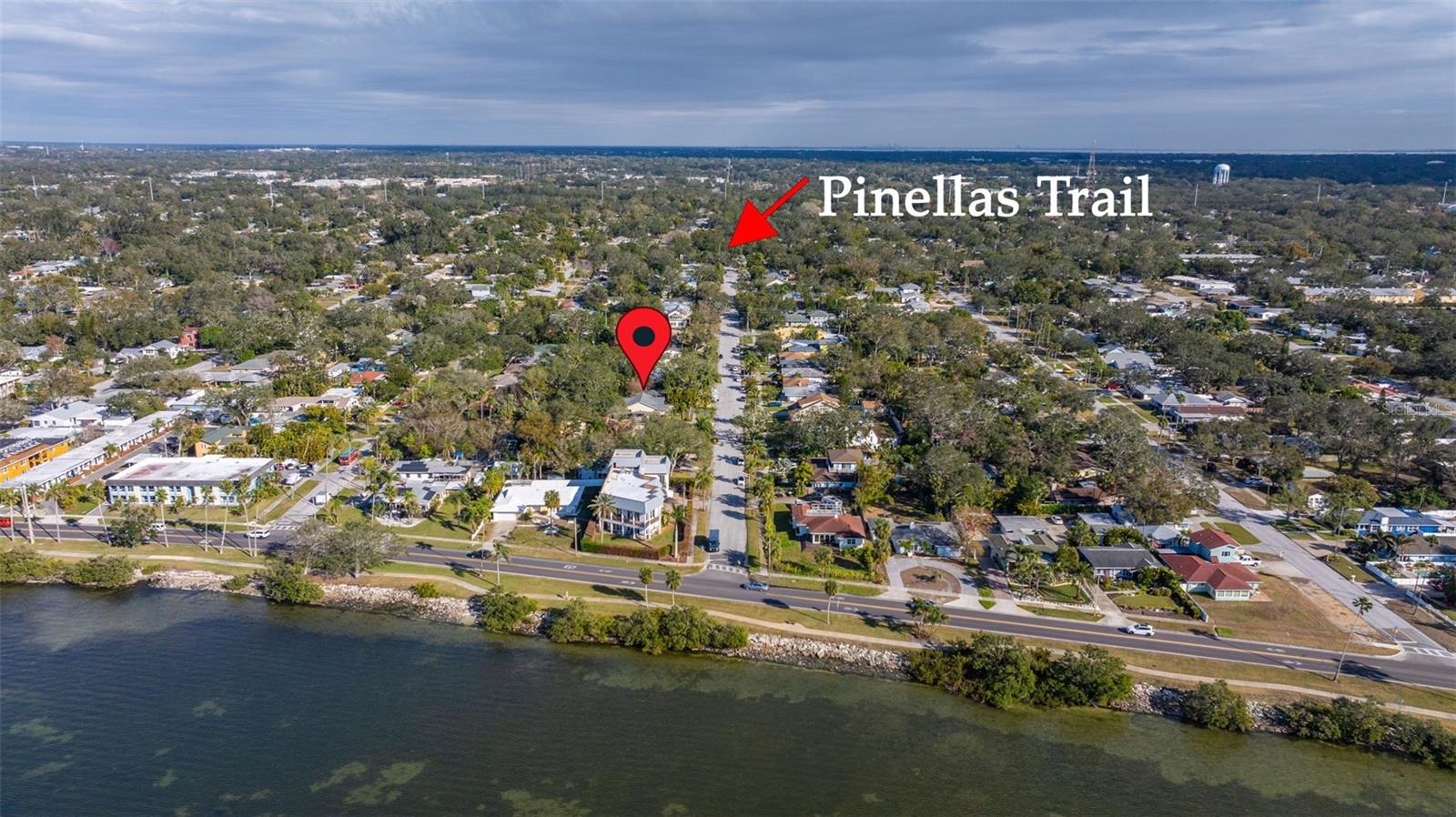 The Pinellas Trail is just up the street