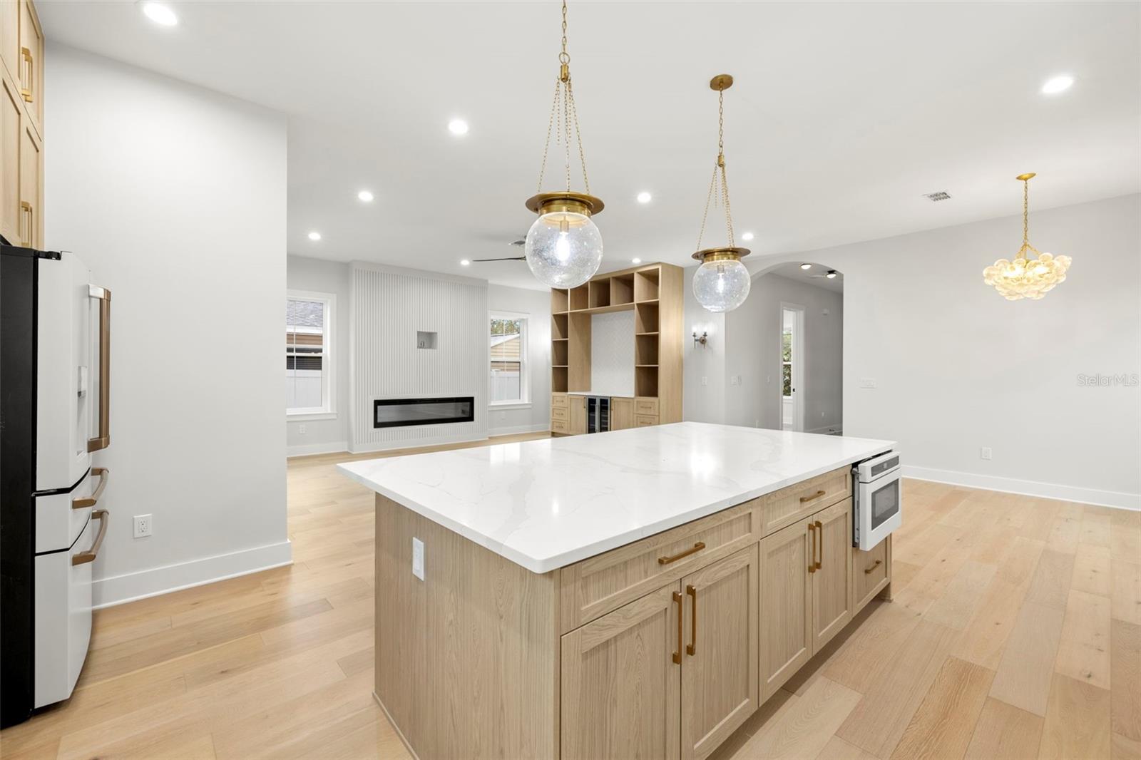 First Floor Kitchen Island