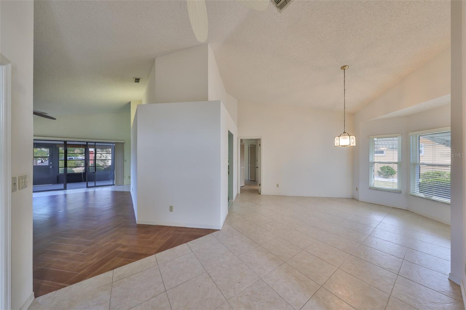 DINING ROOM TO LIVING ROOM