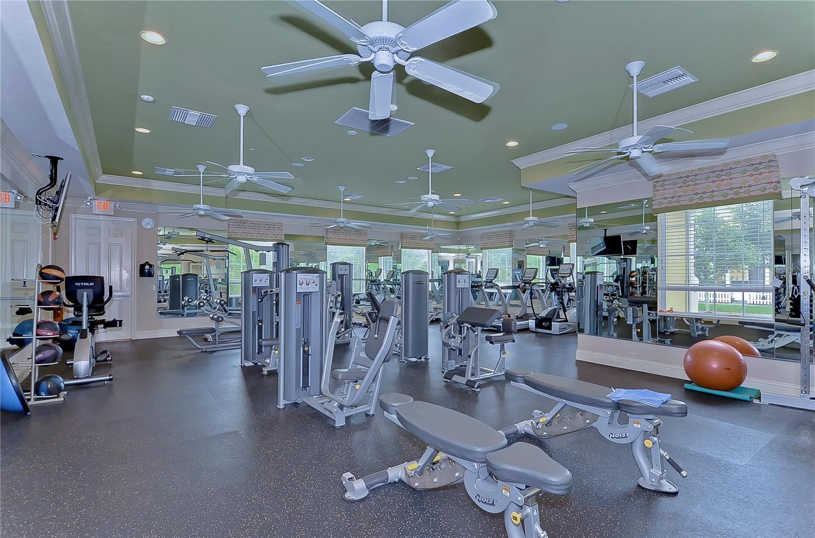 Fitness center!