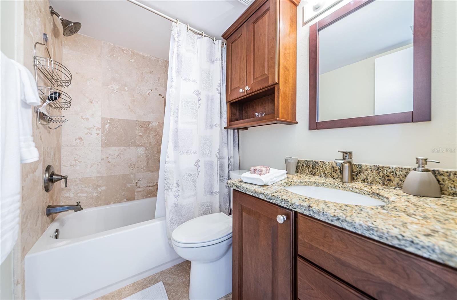 Remodeled guest bath