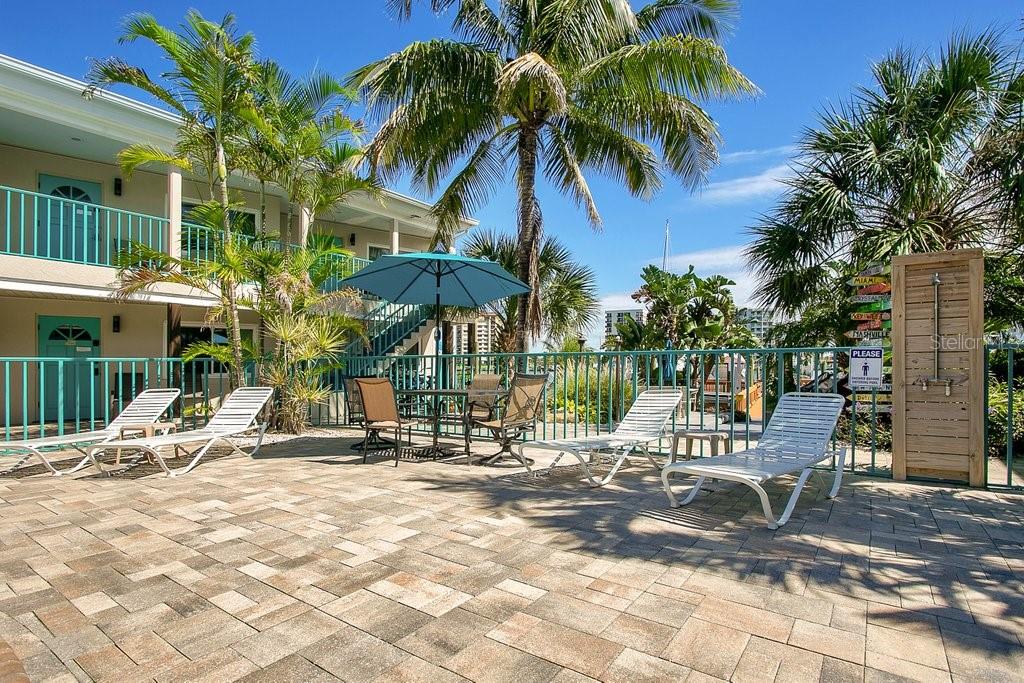 Lots of seating at Pool area!