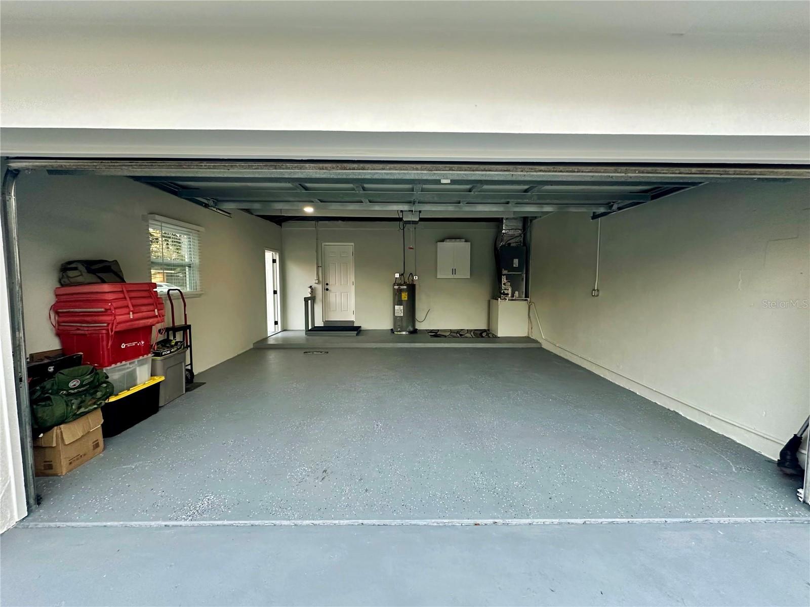 Large 2 car garage