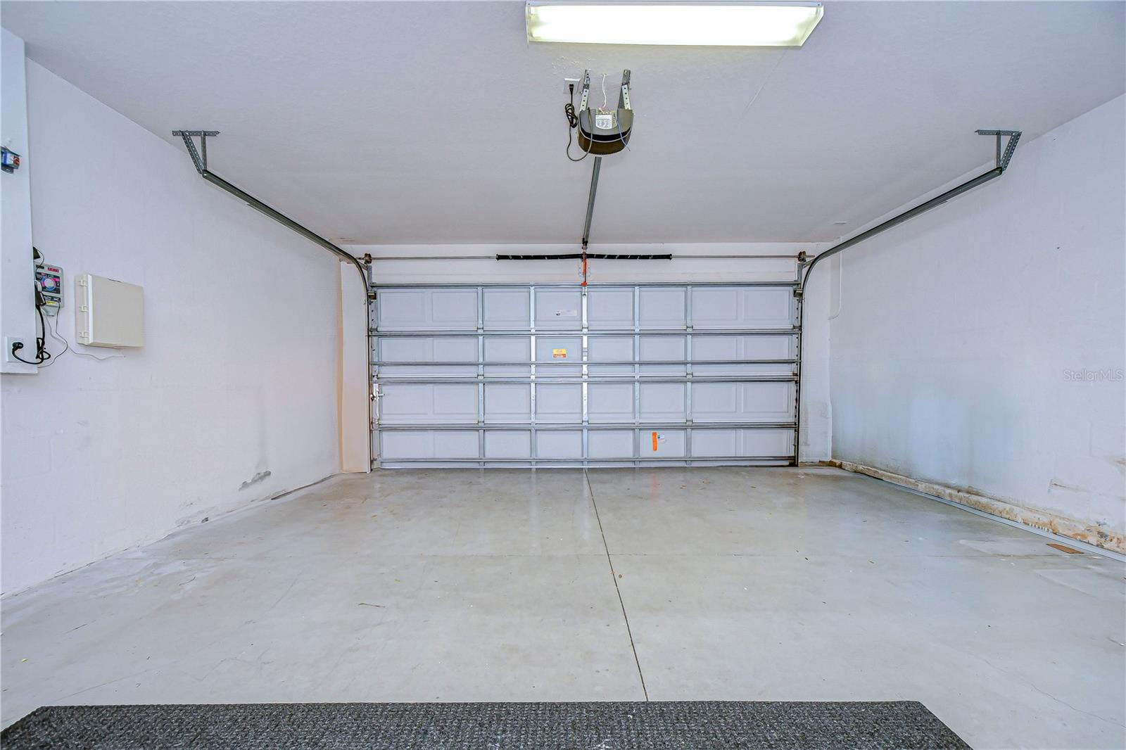 Spacious 2-Car Garage