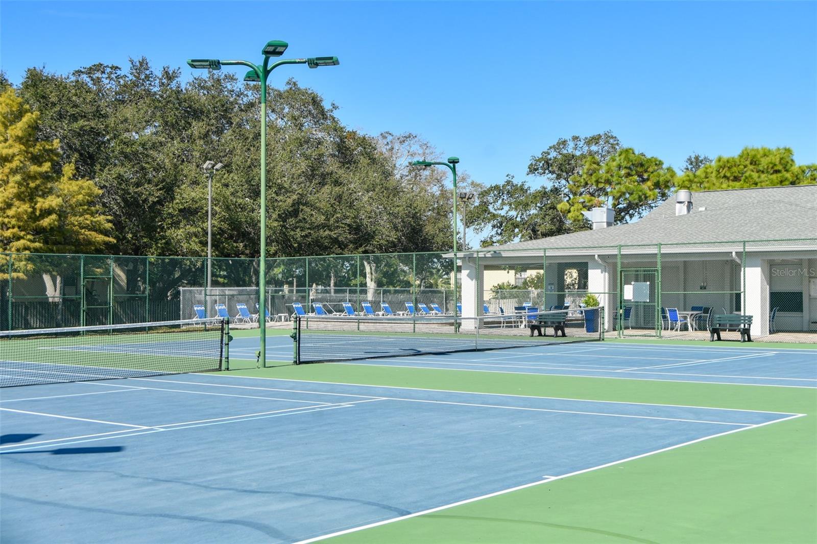 Tennis courts