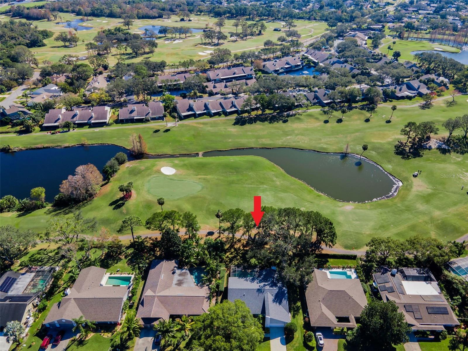 2nd Hole of the Lake Course