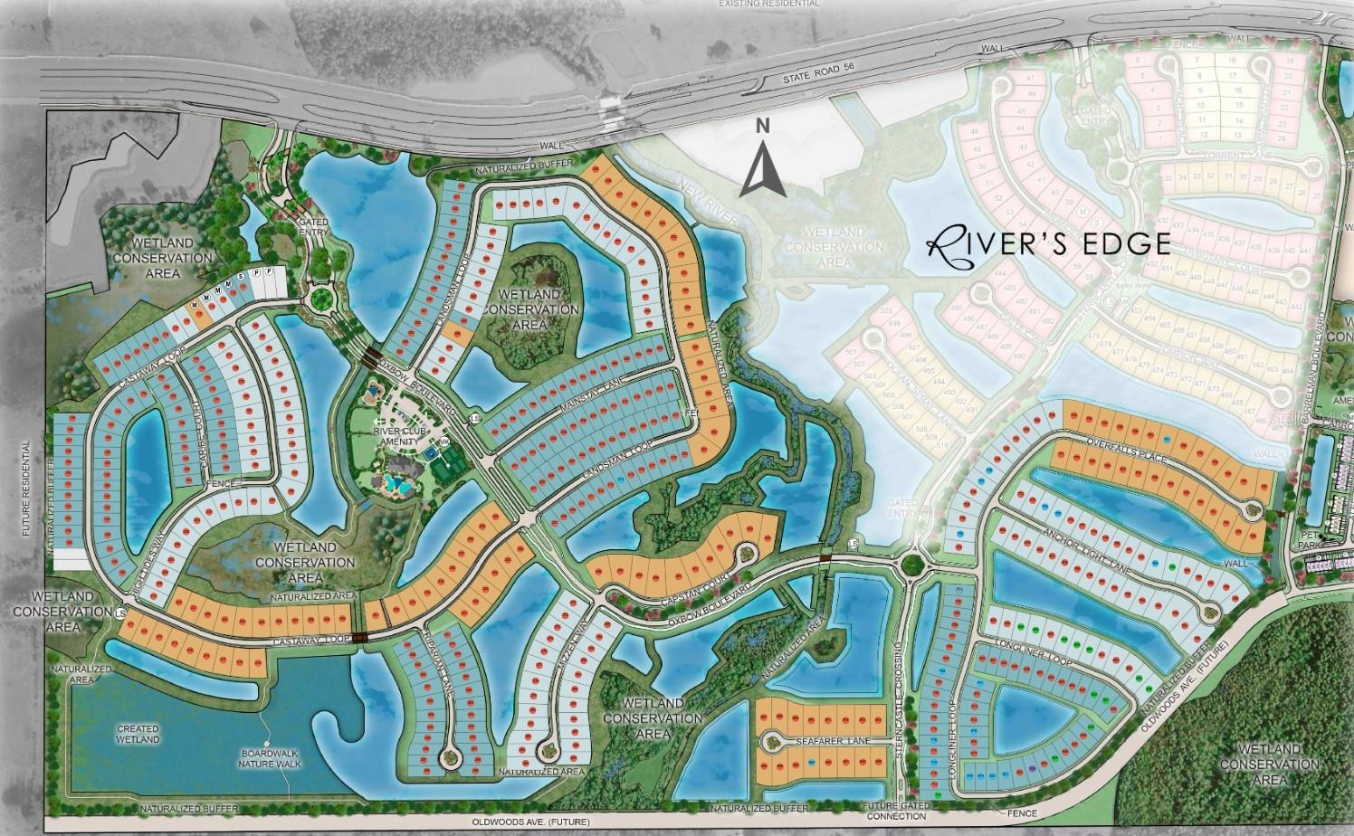 River Landing Sitemap