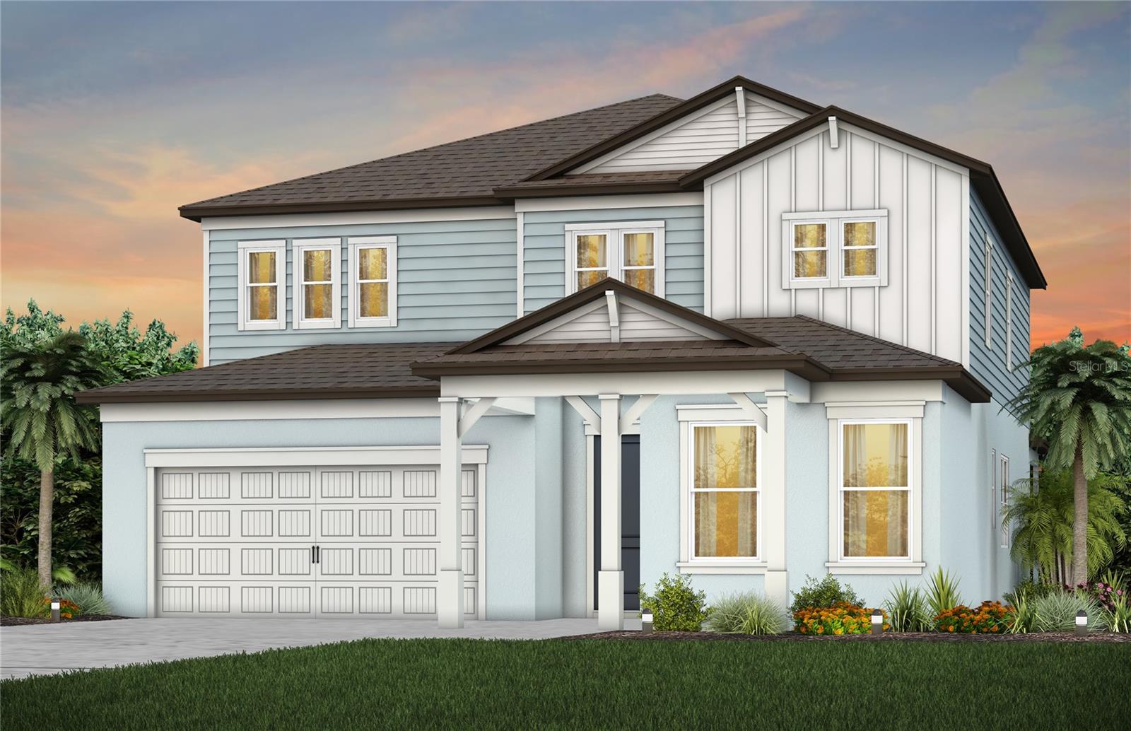 Exterior Rendering, Elevation CO2