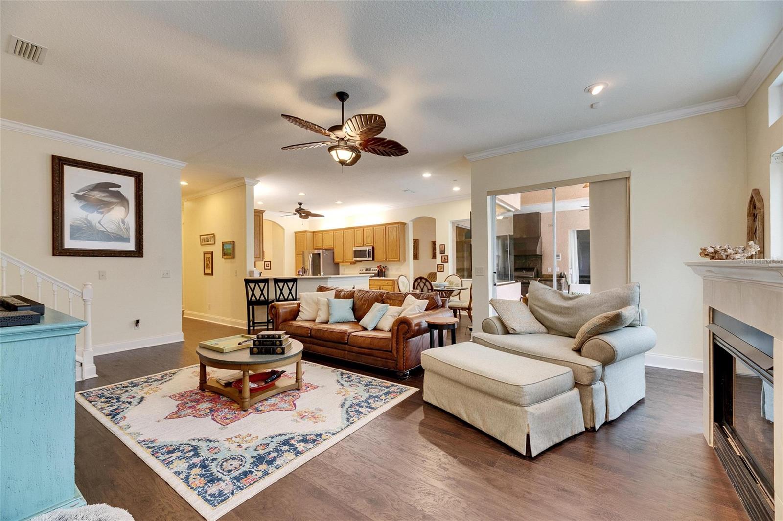 Beautful Living Room with lots of Natural Light