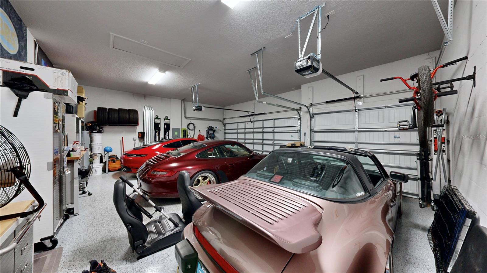 3 car garage