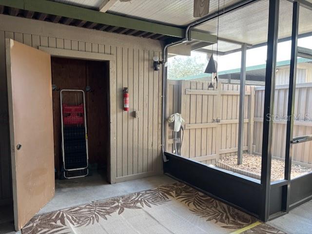 screened patio