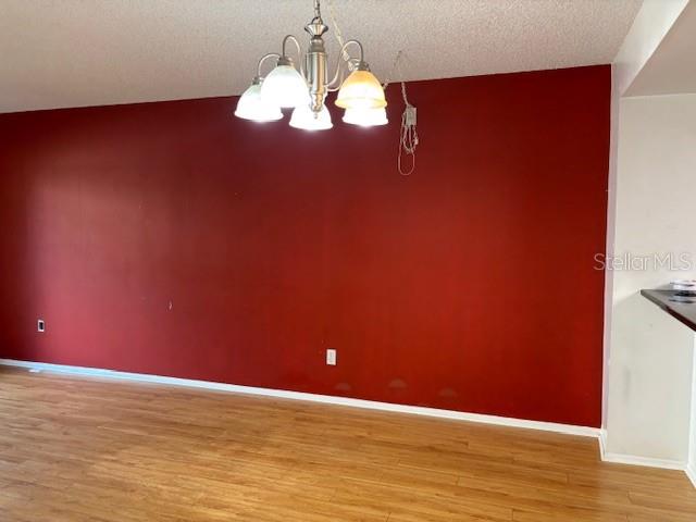 dining room - wood floors