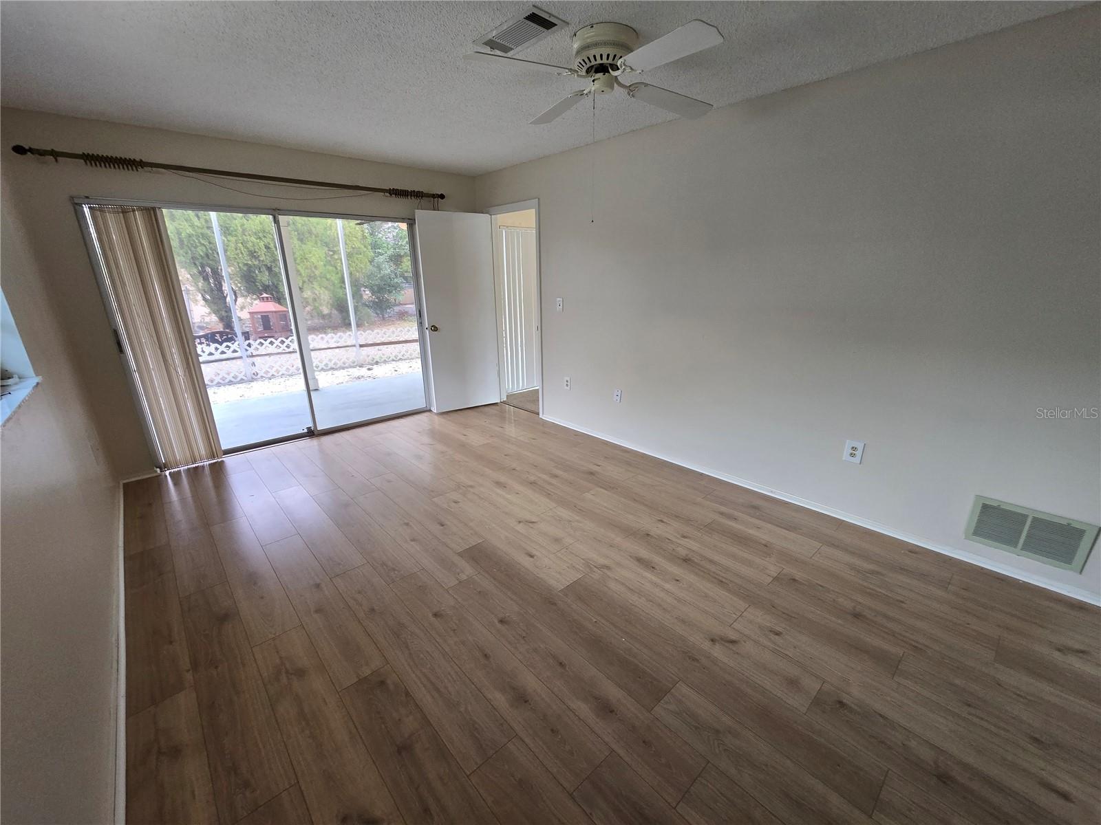 Primary Bedroom, new flooring just installed