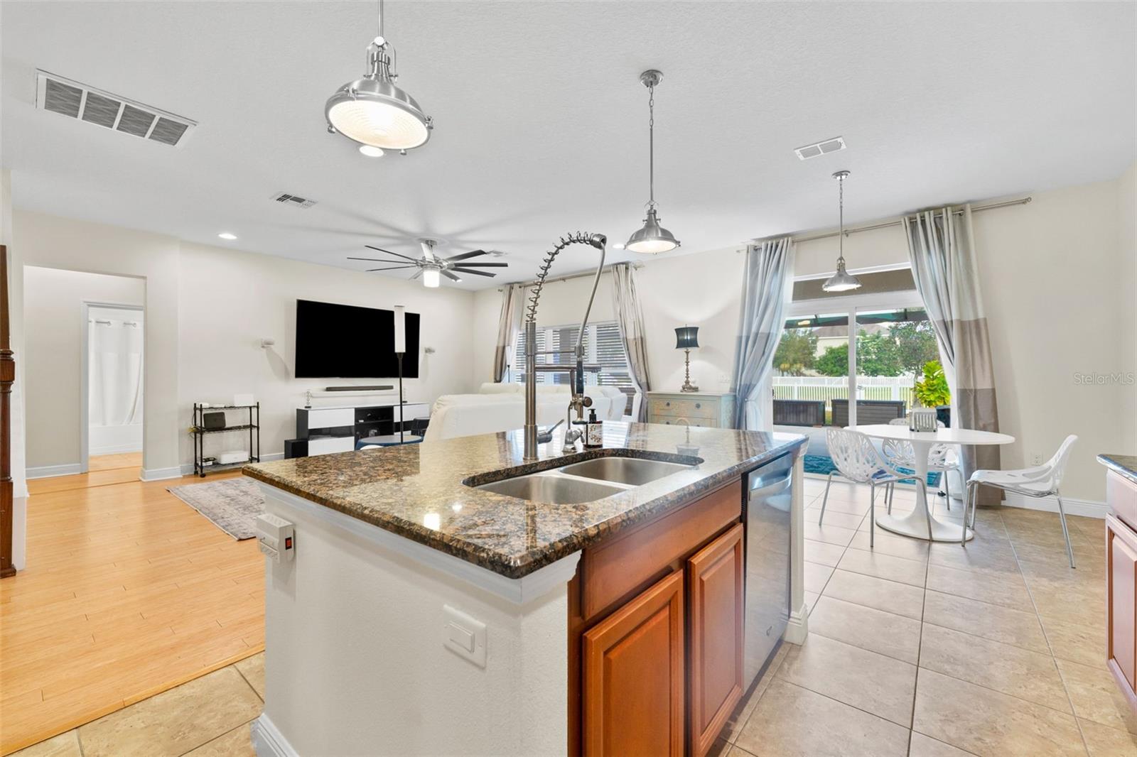 Super Convenient Butlers Station, Double Sided Walk in Pantry, Backsplash Tile & Wall Oven