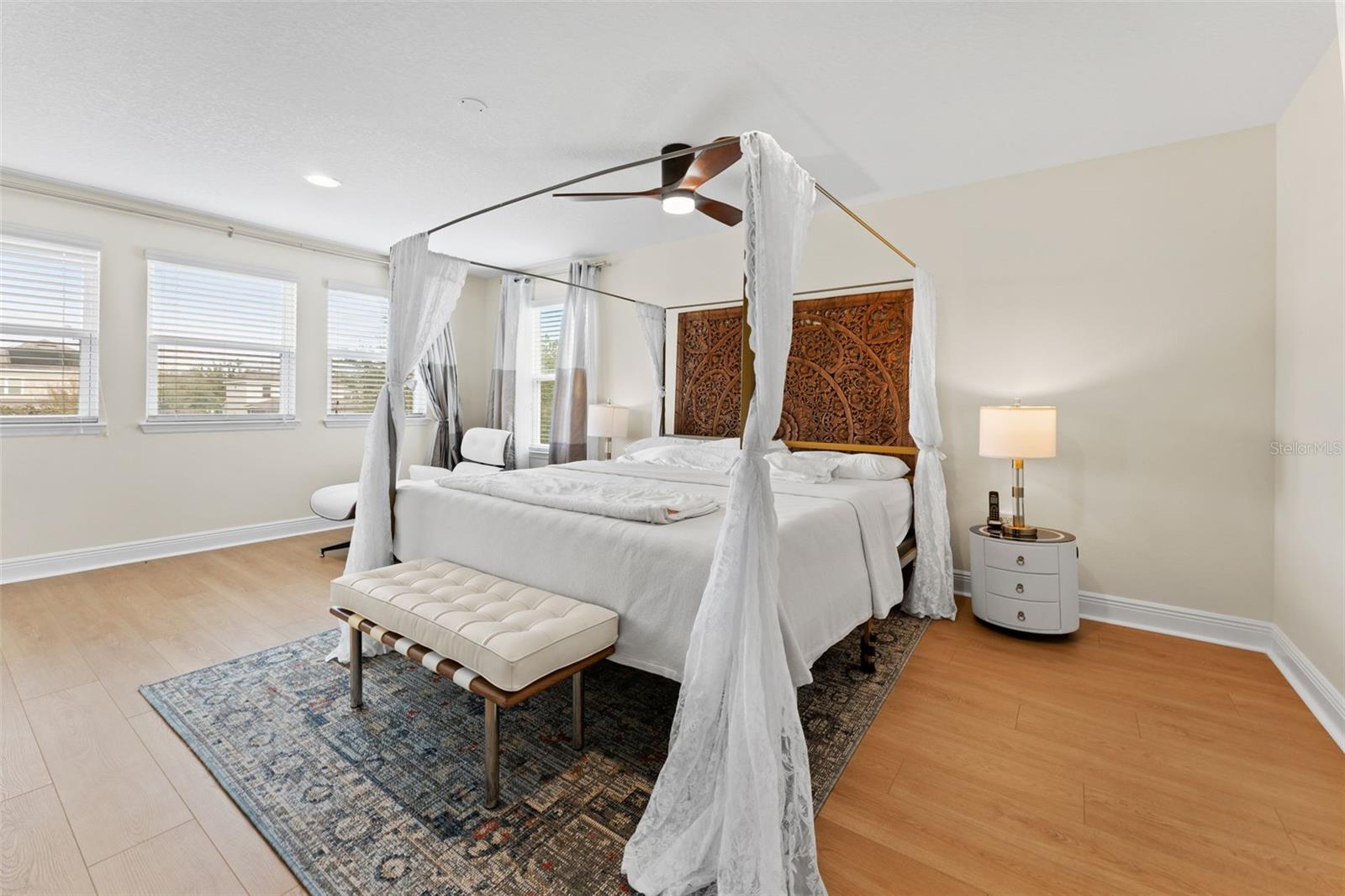 So Bright & Airy But Let's Not Forget the Recessed Lighting & Upgraded Ceiling Fan