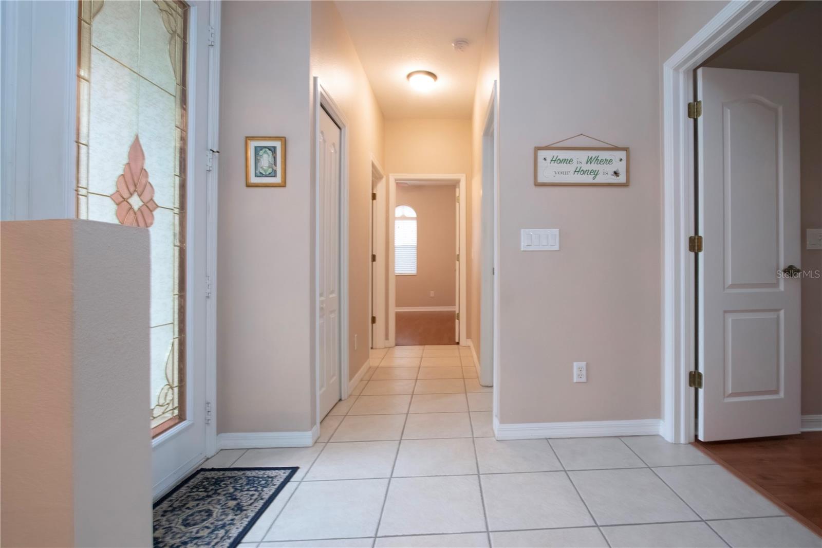 Foyer to Guest Bedroom