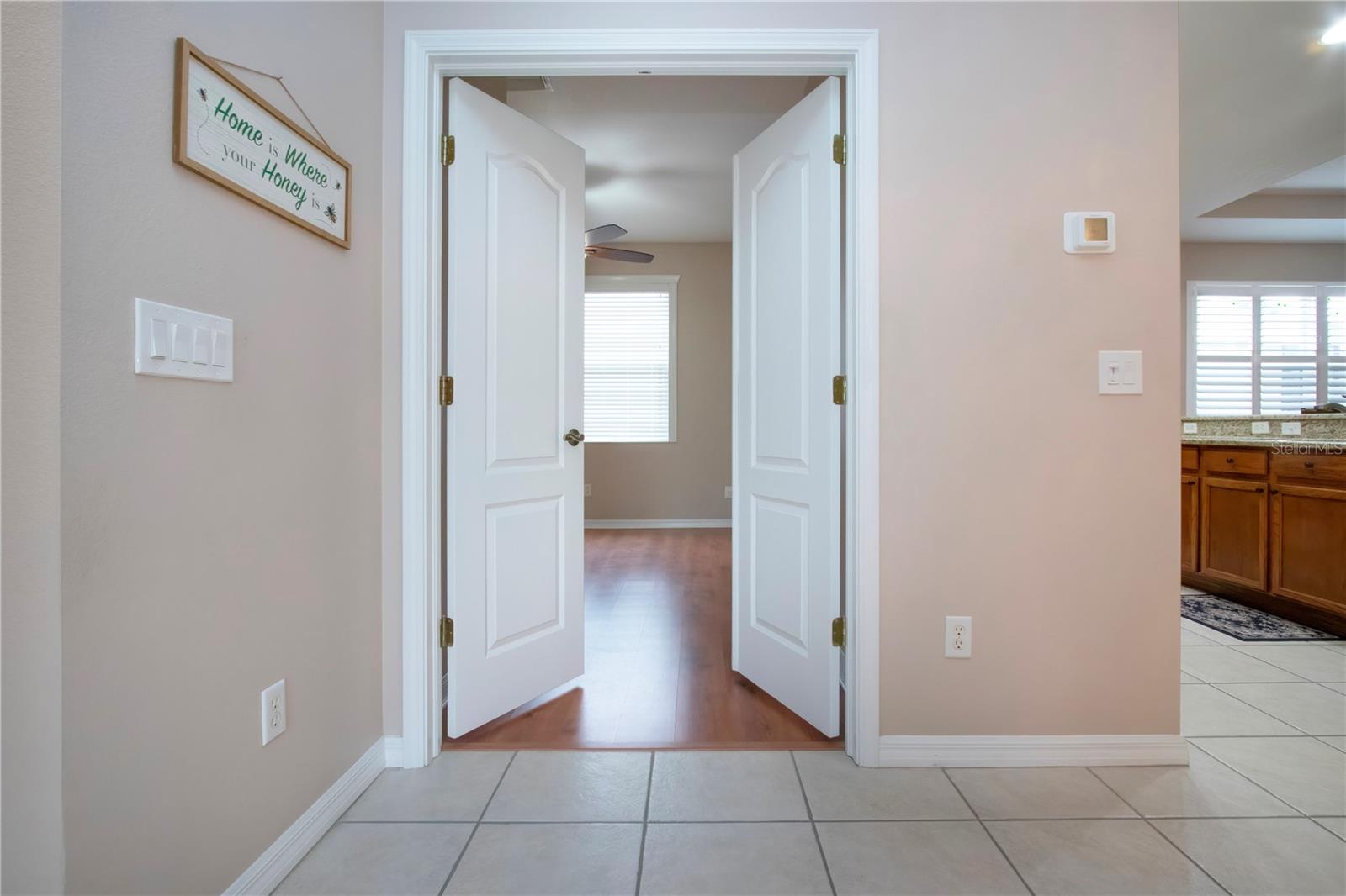 Foyer to Den/Study