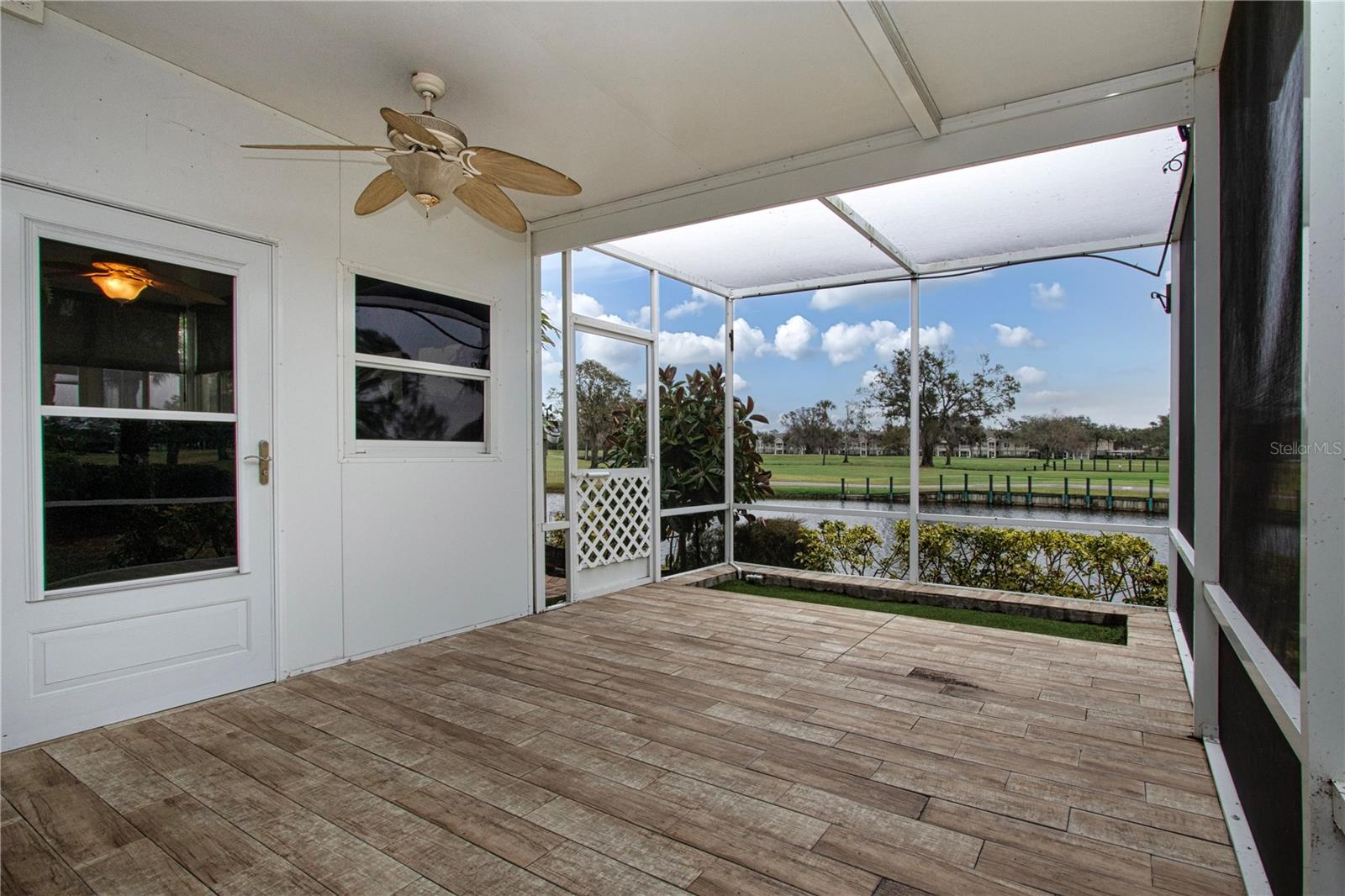 Screened/Covered and Open Patio