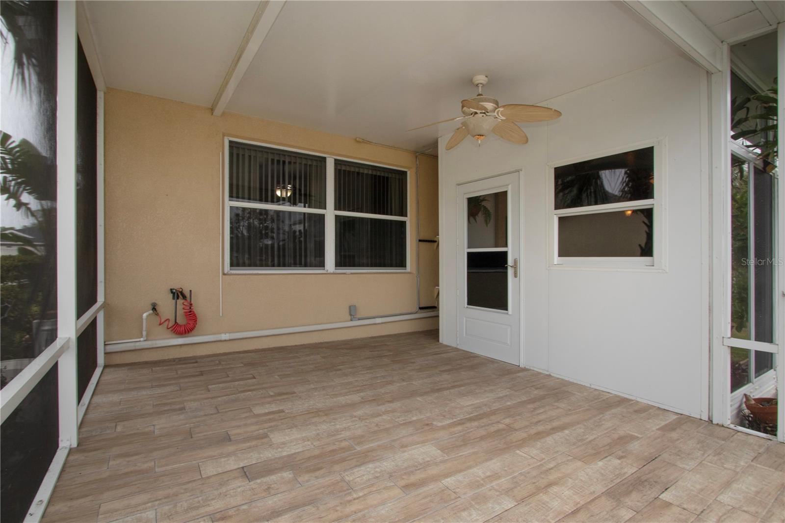 Screened Covered Patio