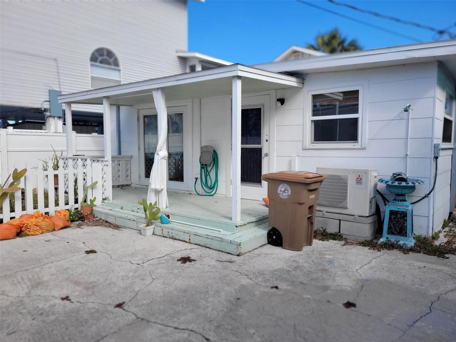 Back Apartment Entry