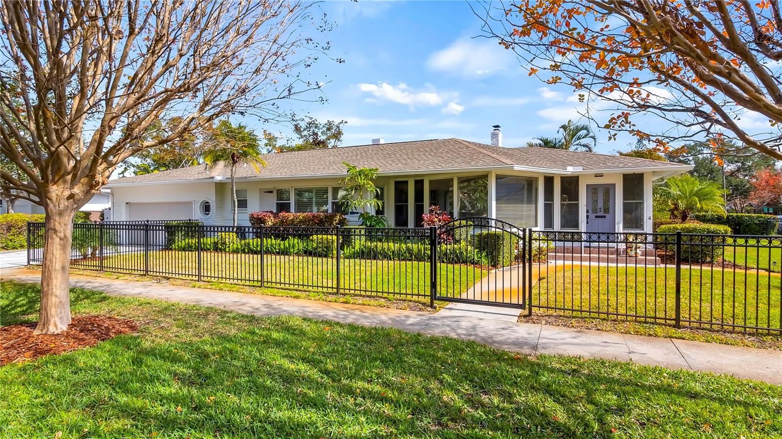 Large Corner Homesite with fenced yard