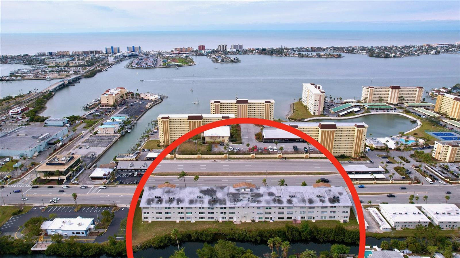 Just minutes from the waterfront of Madeira Beach.