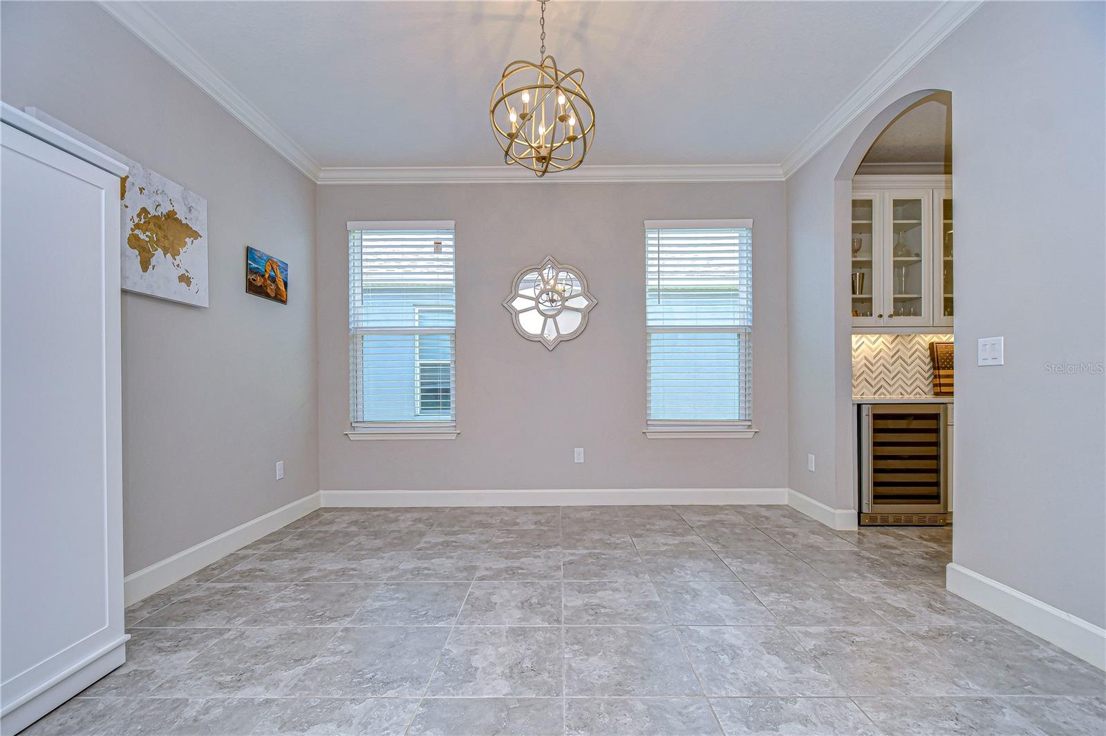 Expansive and beautiful dining room!