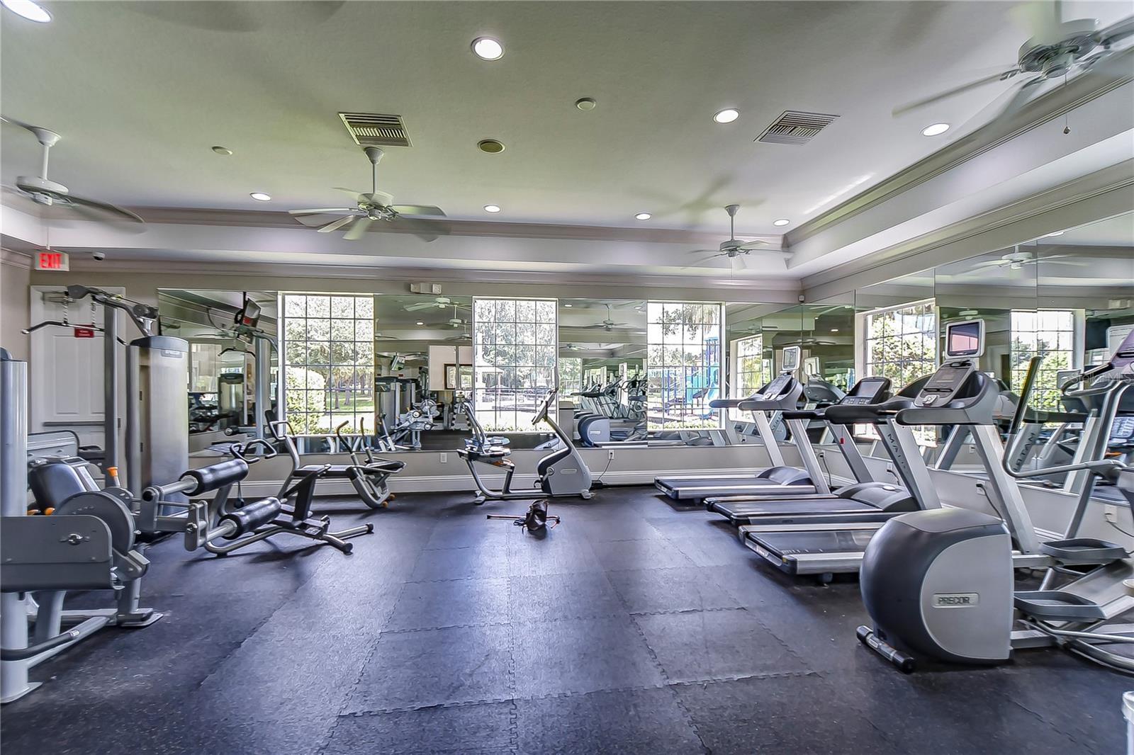 Large fitness center!