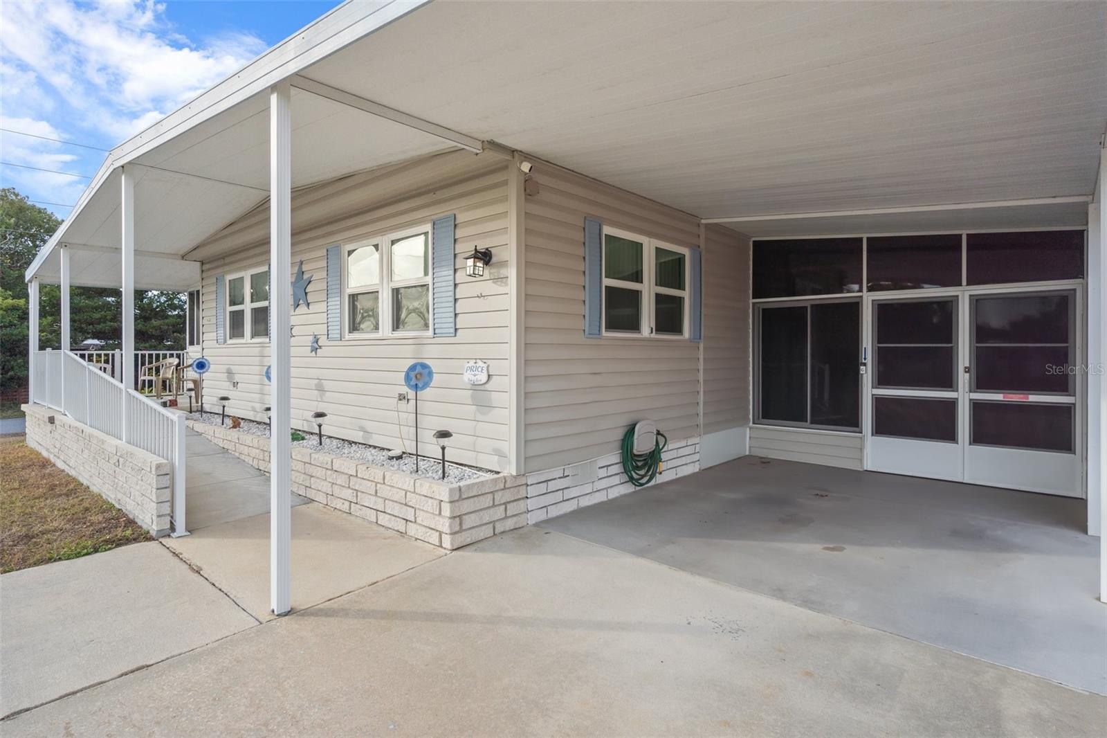 Large Custom made Carport Area