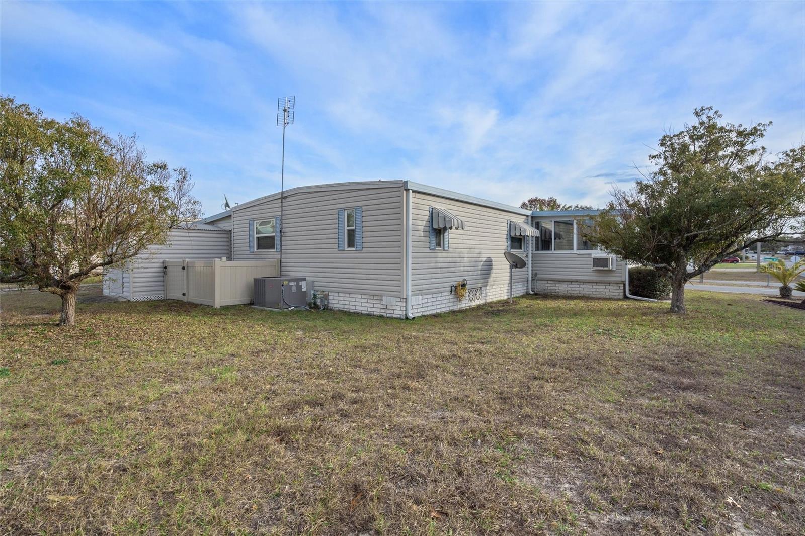 Back-yard and Side Yard