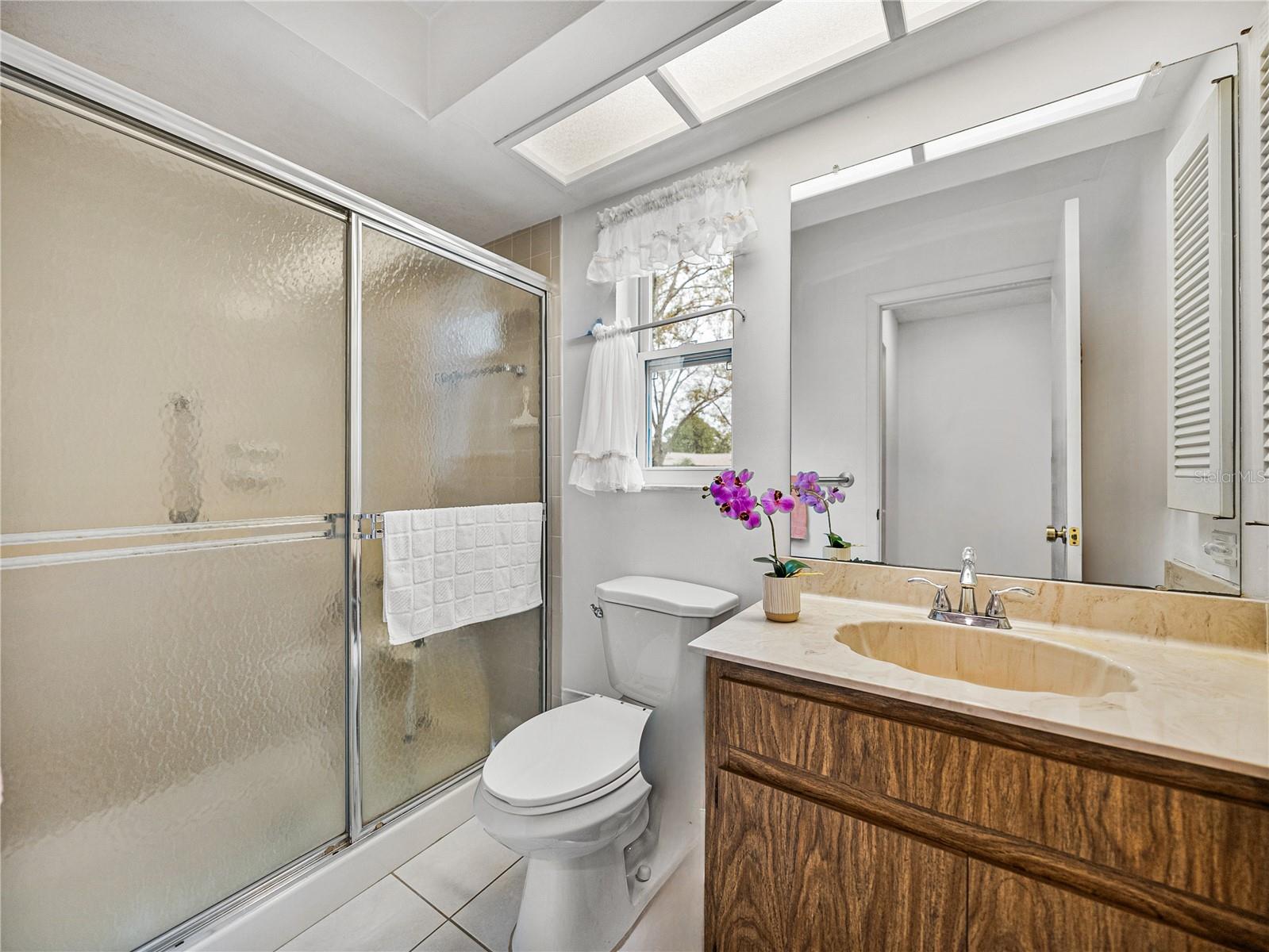 Master en-suite with walk-in shower~